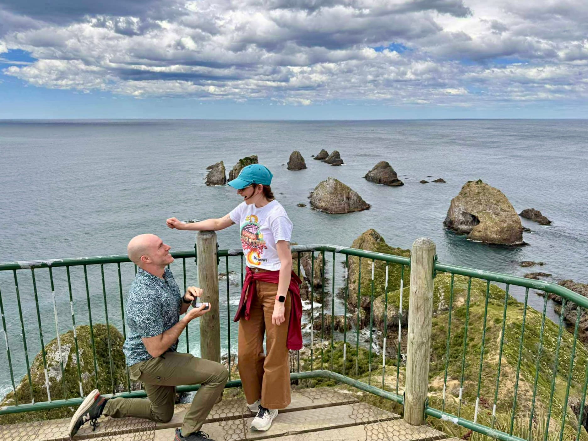 Hilary getting engaged