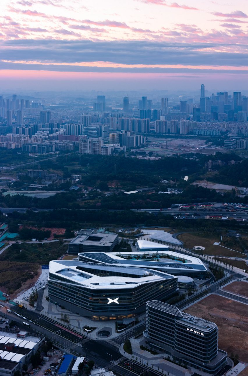 XPeng headquarters by Weico