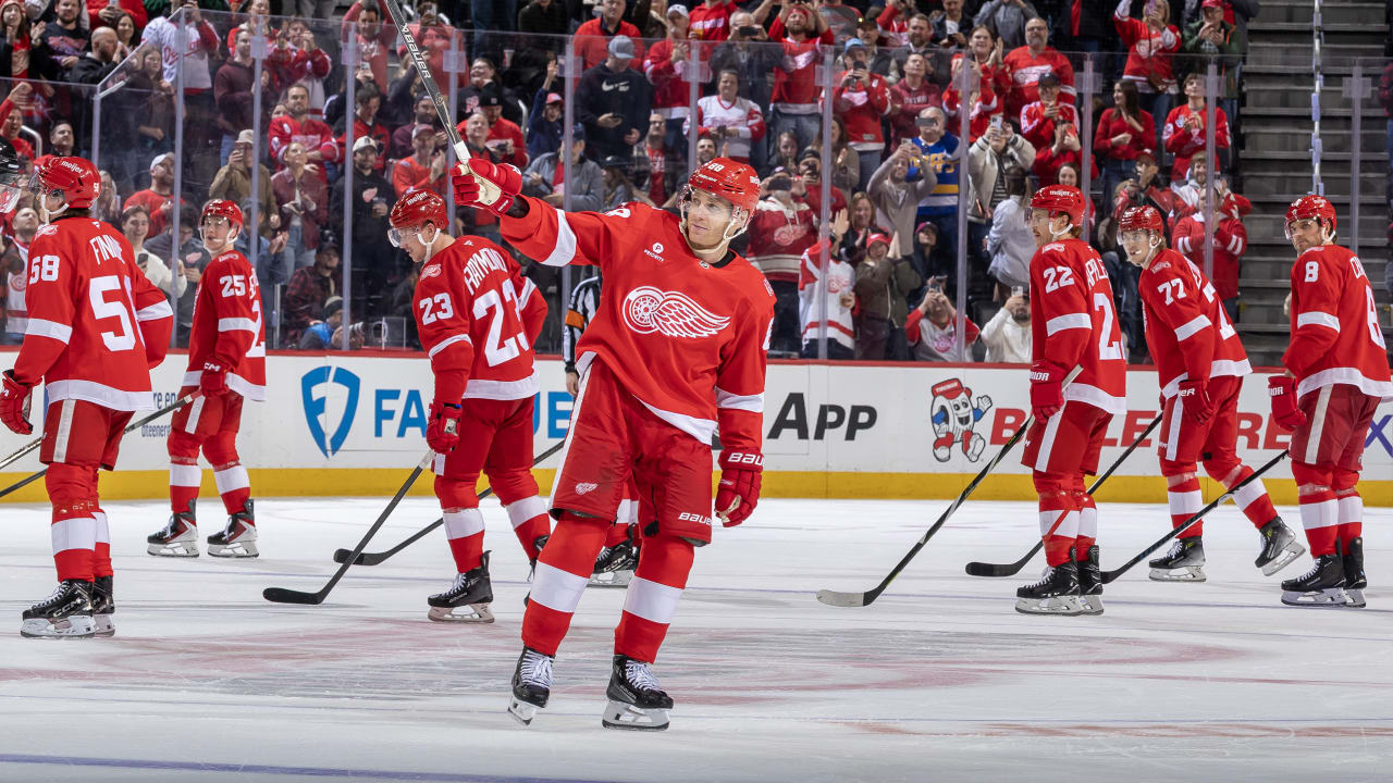 NHL EDGE stats behind Kane reaching 500-goal mark for Red Wings