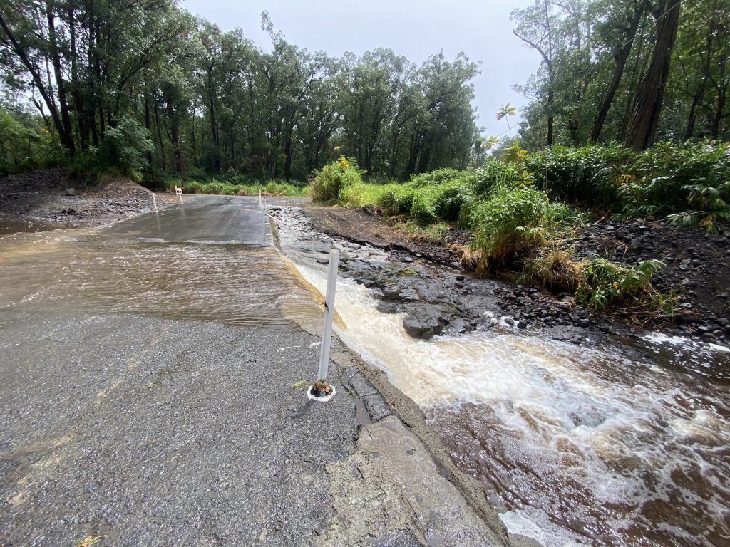 UPDATE: Flood advisory extended until this evening for southeast Big Island : Big Island Now
