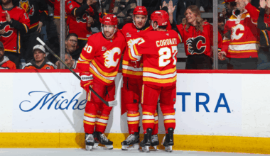 Backlund scores, Flames cruise past Flyers