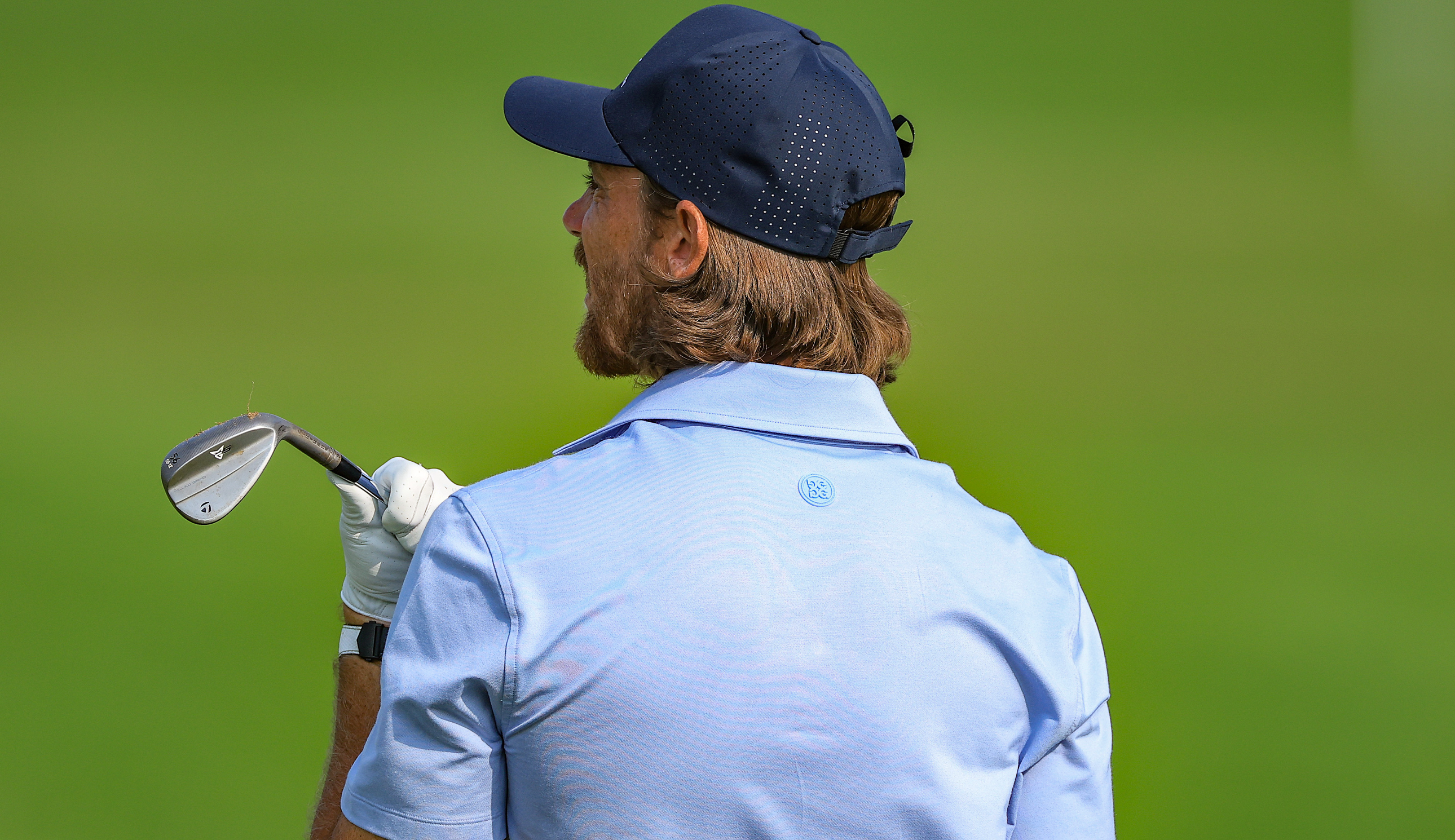 The back of Tommy Fleetwood's polo
