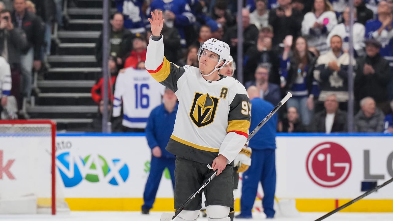 Marner returns to mixed emotions in 1st game in Toronto as Golden Knight