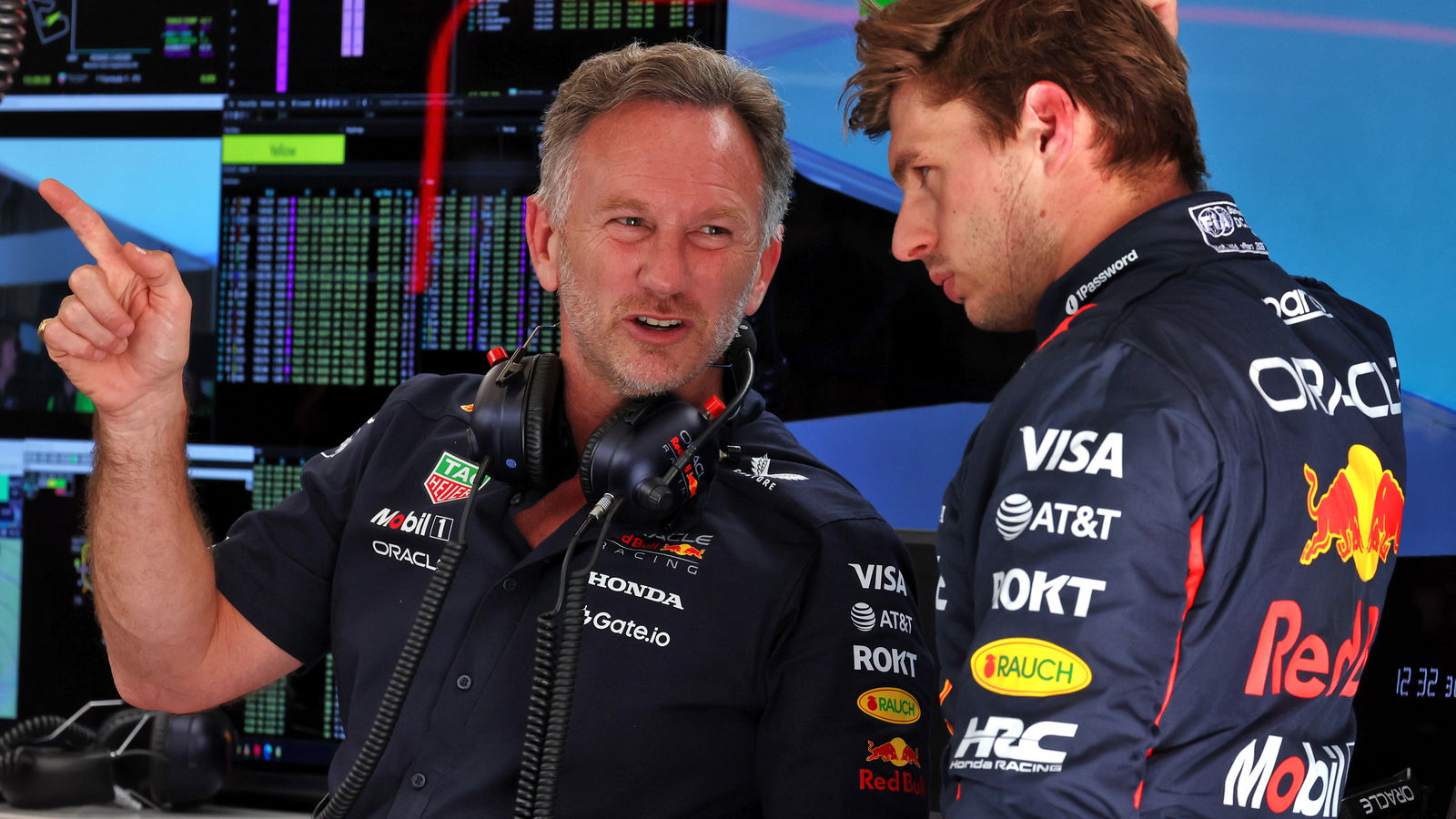 Christian Horner, Max Verstappen, Red Bull Racing