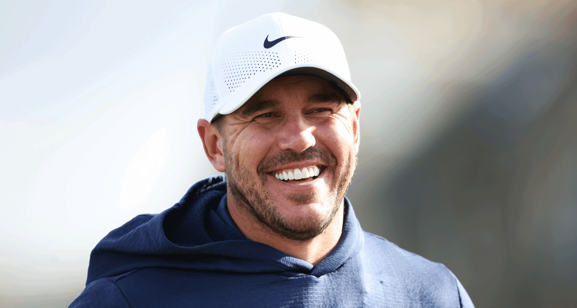 Brooks Koepka smiles during the 2025 Alfred Dunhill Links Championship
