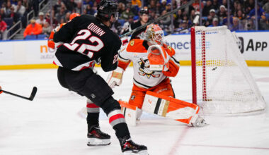 Quinn scores twice, Sabres hold off Ducks for 3rd straight victory