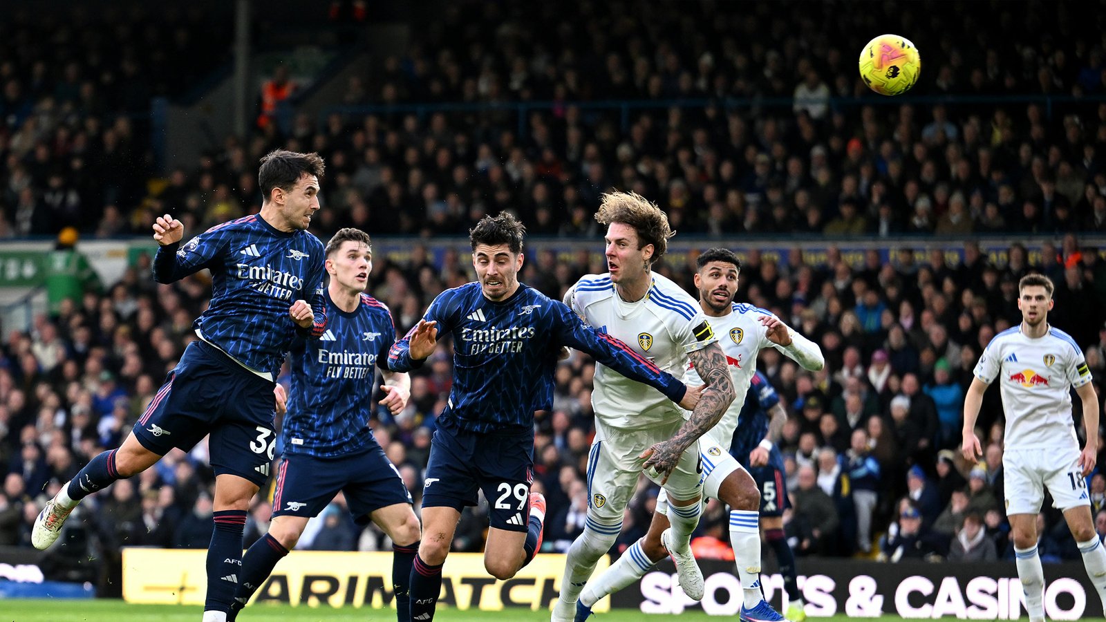 Leeds United 0 - 4 Arsenal - Match Report