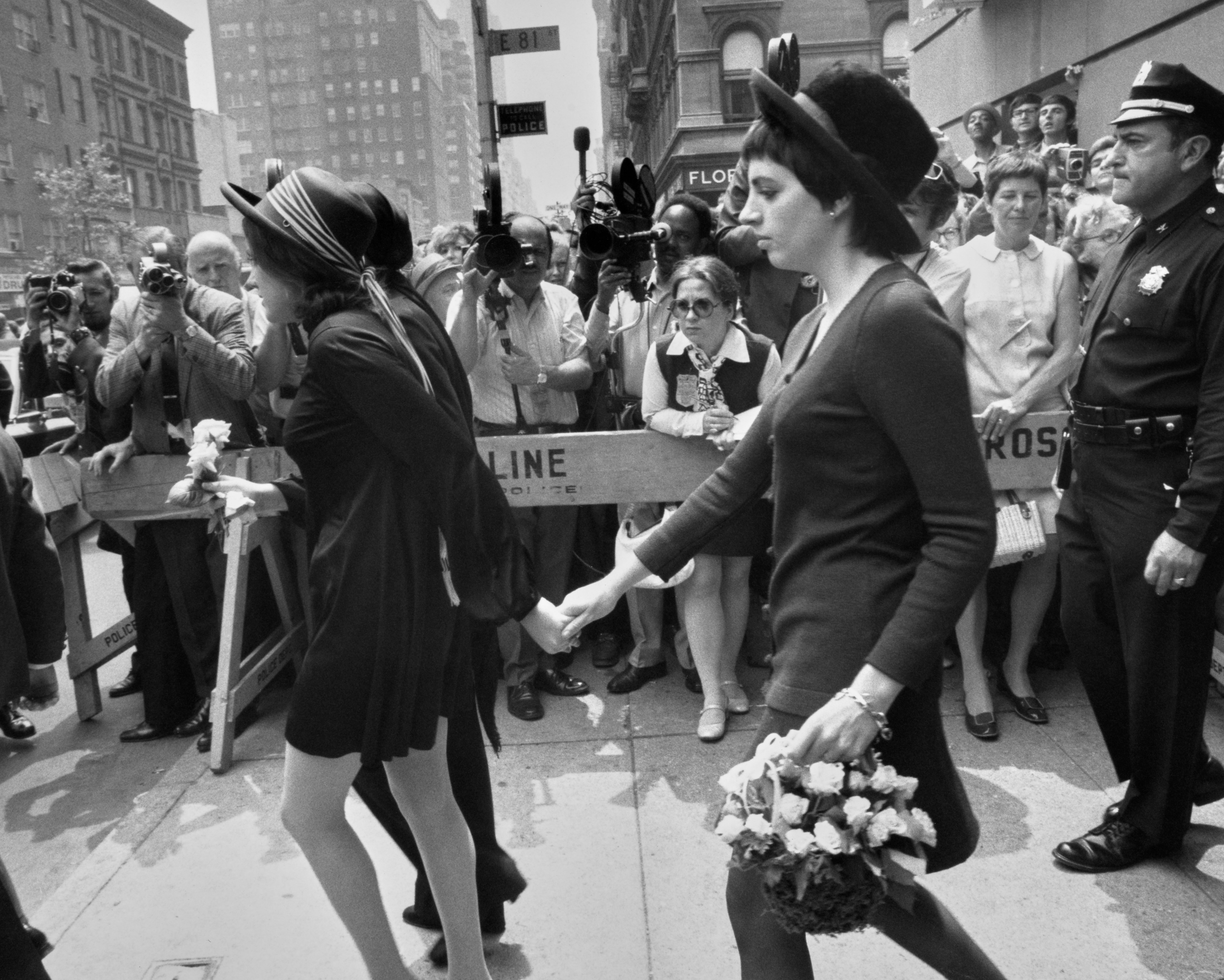 Garland Children Leaving Funeral