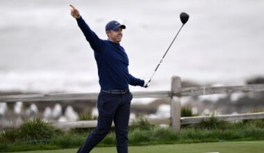 McIlroy falters as Lowry shoots 67 at Pebble Beach