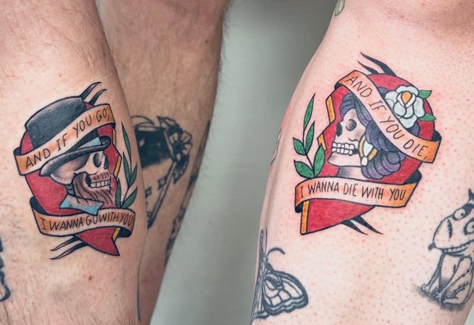 Emma and Marc's unique Halloween wedding.