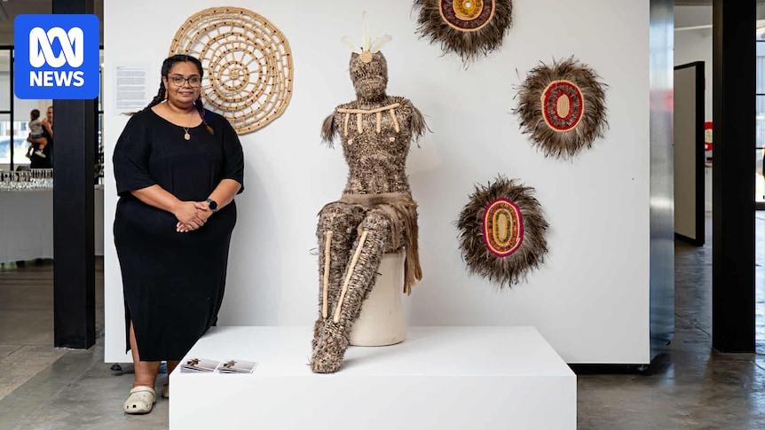 Juanella Donovan reflects on People's Choice win at National Aboriginal and Torres Strait Islander Art Awards
