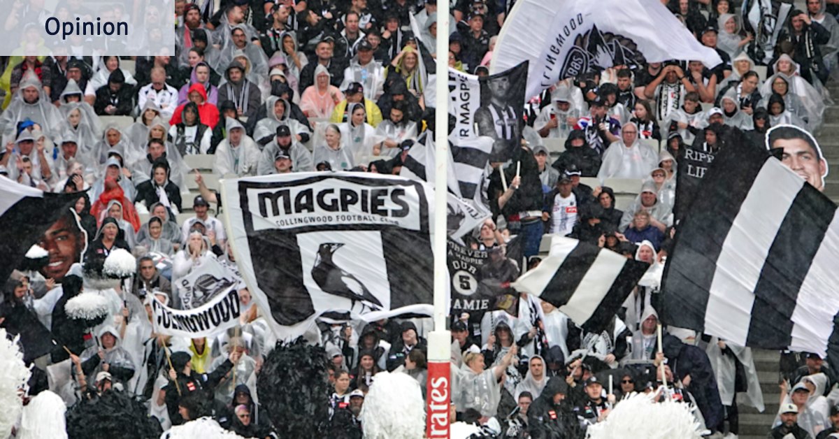 Three years after my dad died, Collingwood sent a letter asking he leave money to the club in his will