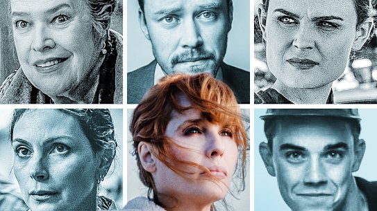 What to stream this week (clockwise from top left): Matlock; Patriot; Bones; Take That; Under Salt Marsh; and Sheriff Country.