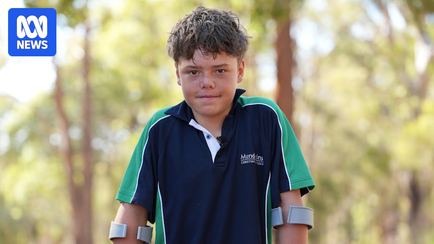 Austin Appelbee speaks after 'superhuman' swim off Quindalup to save family in Geographe Bay