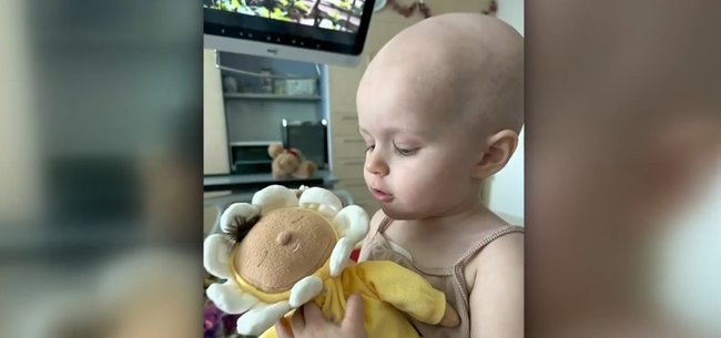 Goldie was diagnosed with a rare and aggressive cancer.