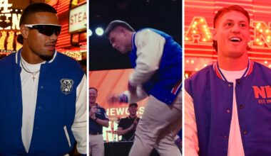 Las Vegas, Fremont St, Greg Marzhew backflip, Knights, Reuben Cotter mullet, Cowboys, Stephen Crichton, Bulldogs