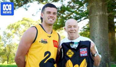 Jake and Chris Waterman relishing prospect of AFL Origin as Perth prepares for Victorian invasion