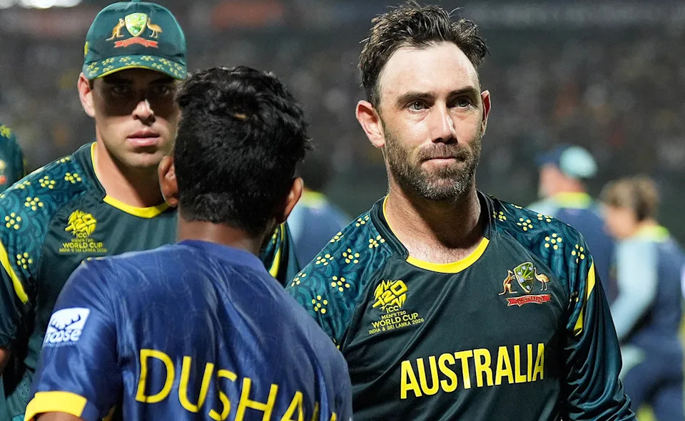 Glenn Maxwell at the T20 World Cup.