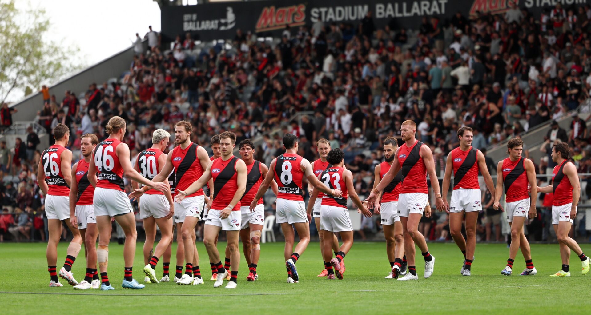 Saints overcome Bombers in Ballarat