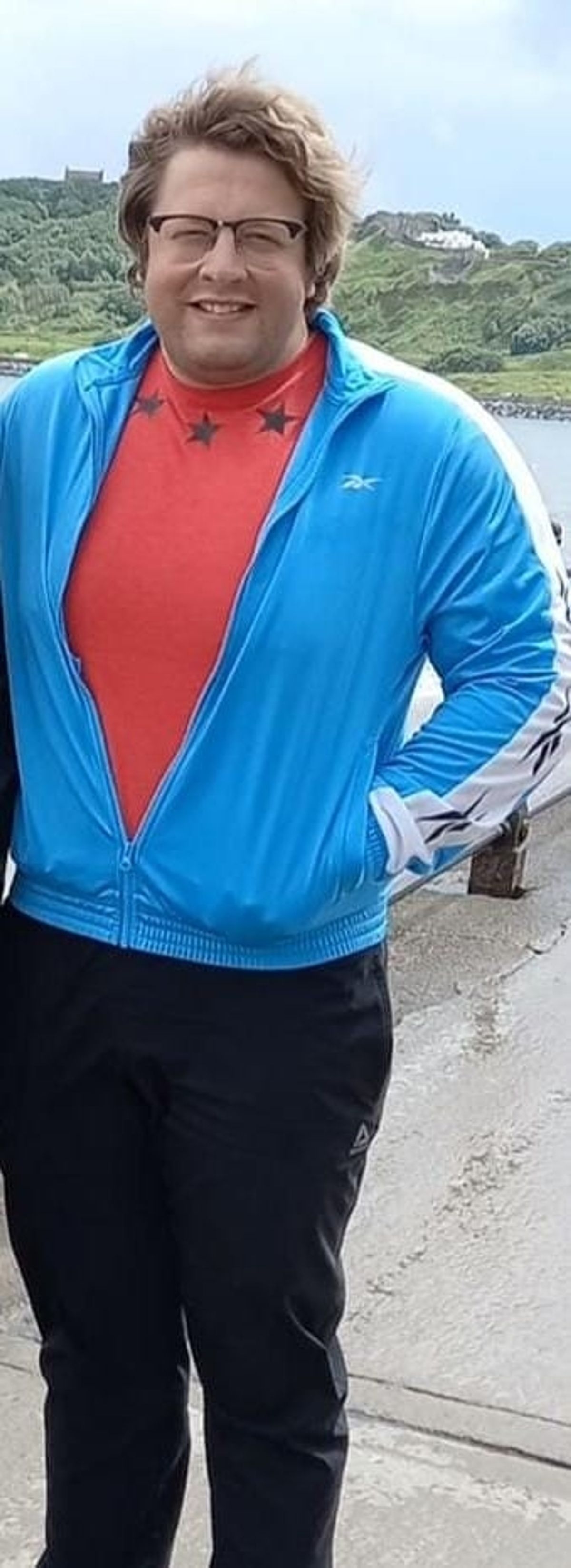 Conrad Ashton weighed 20 stone during lockdown