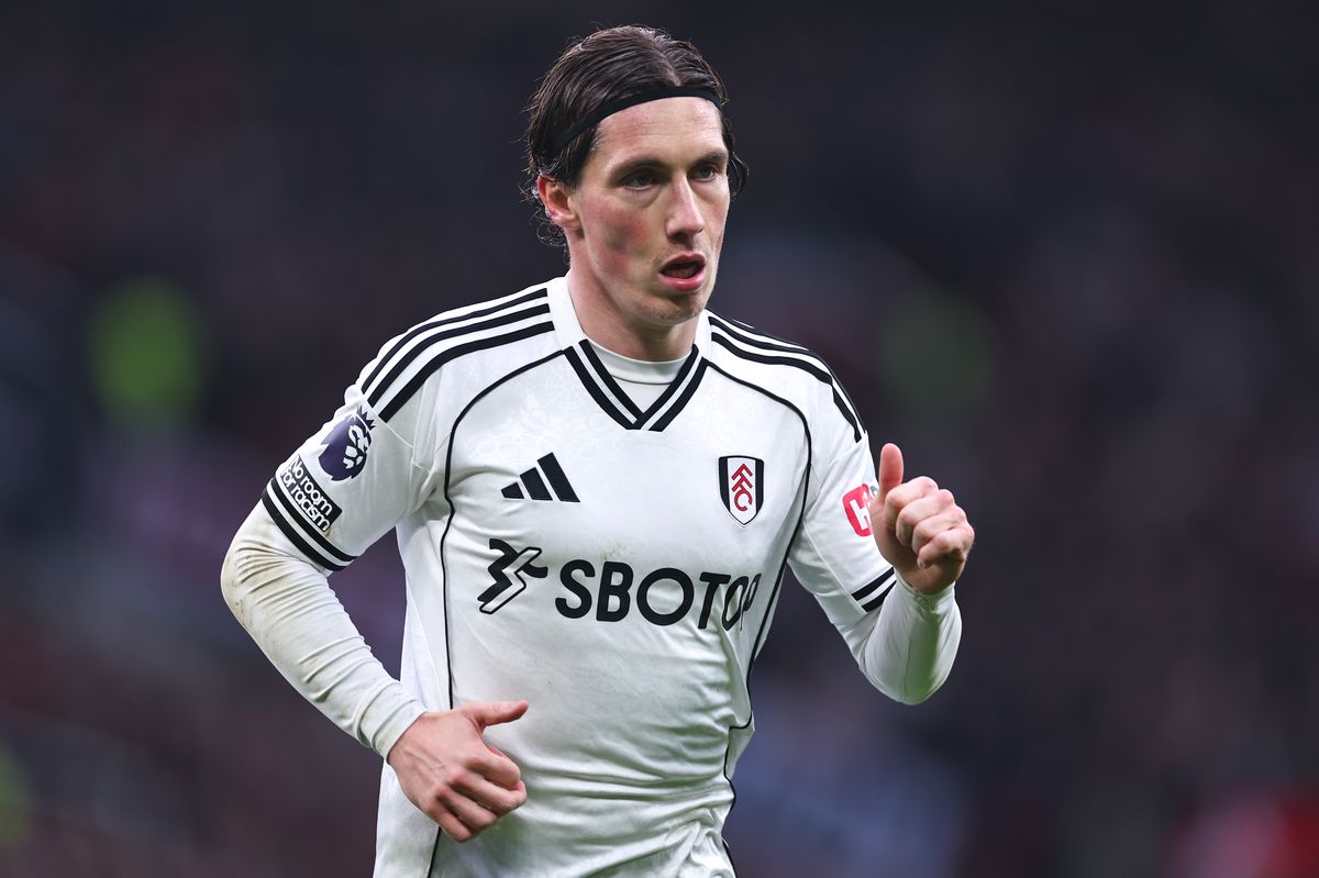 MANCHESTER, ENGLAND - FEBRUARY 1:  Harry Wilson of Fulham during the Premier League match between Manchester United and Fulham at Old Trafford on February 1, 2026 in Manchester, United Kingdom. (Photo by Robbie Jay Barratt - AMA/Getty Images)