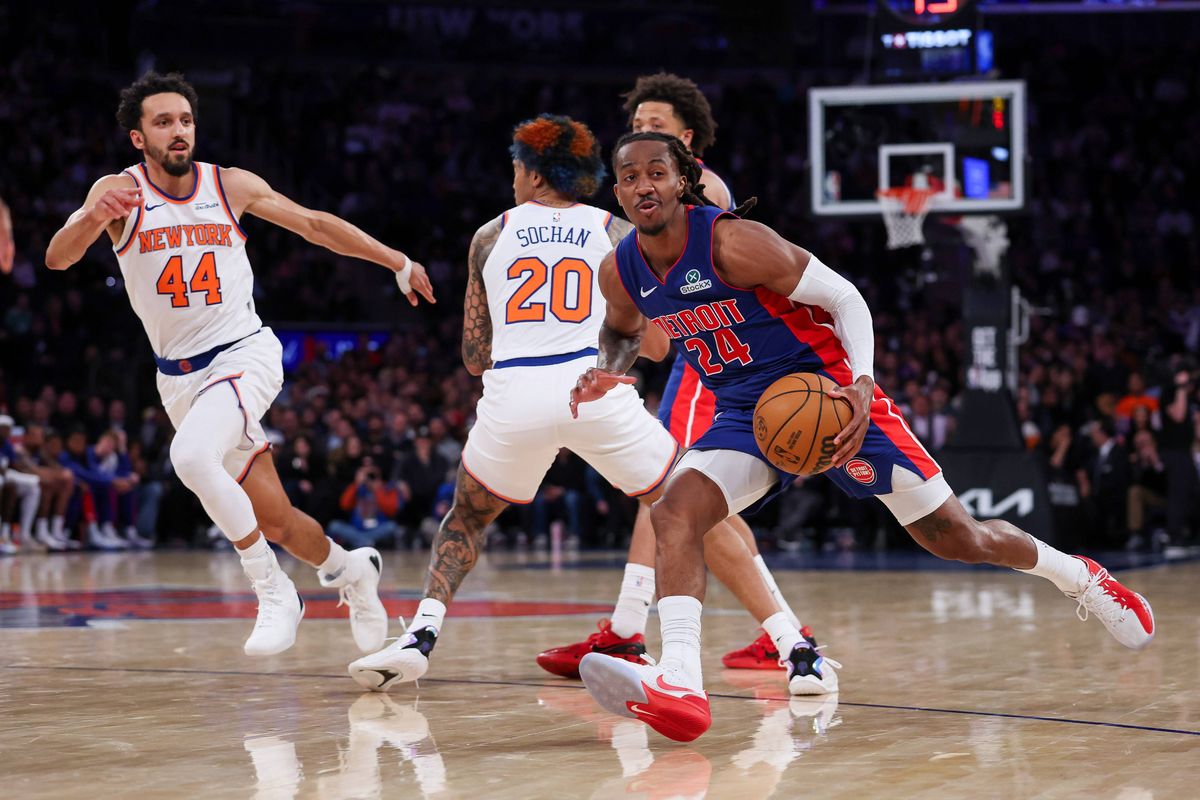 The Pistons defeated the Knicks 126-111