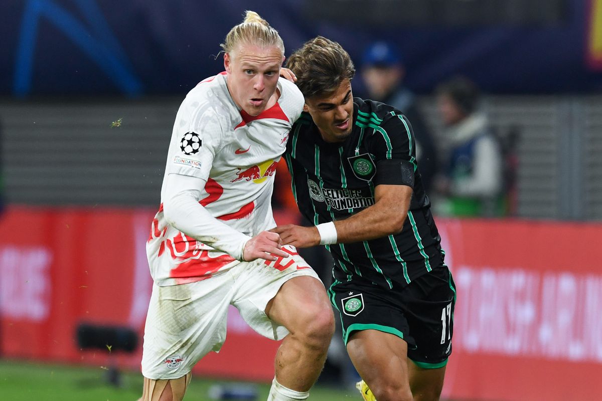 Xaver Schlager, left, won't be joining Celtic