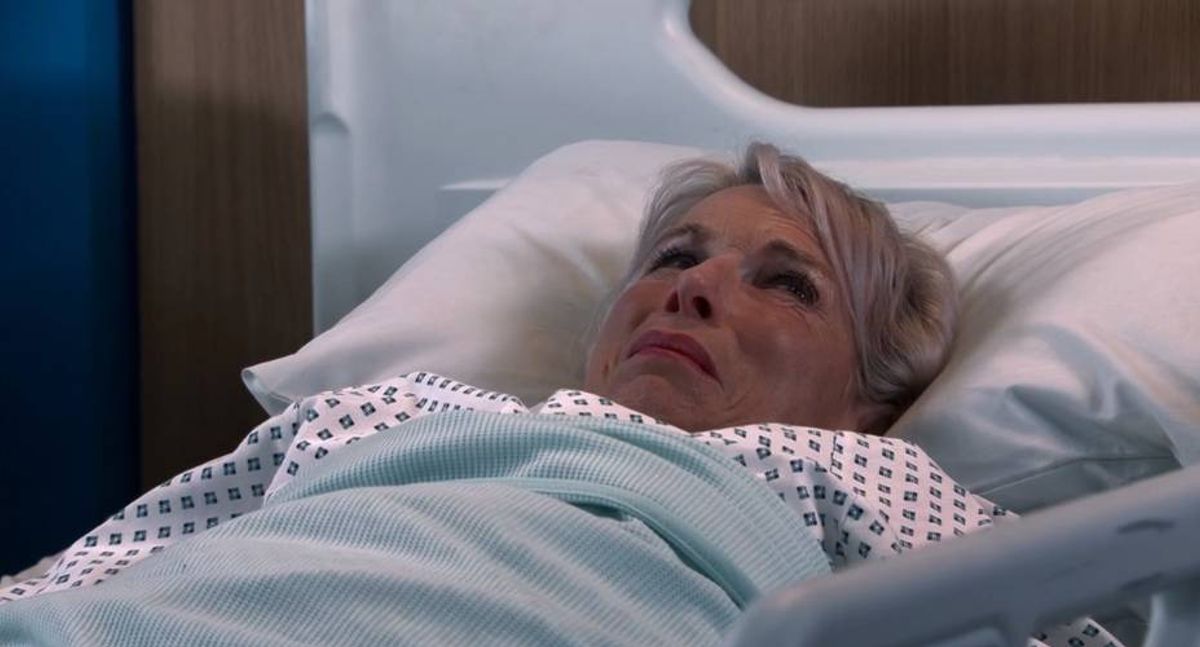 The character had another health emergency