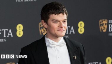 Aramayo claims best actor at Baftas, beating Hollywood royalty