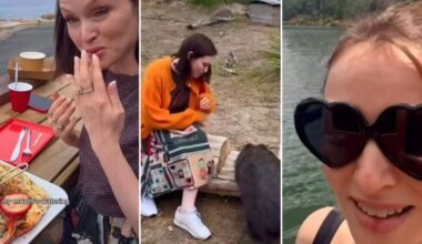 Sophie Ellis-Bextor explores east coast after Party in the Paddock show