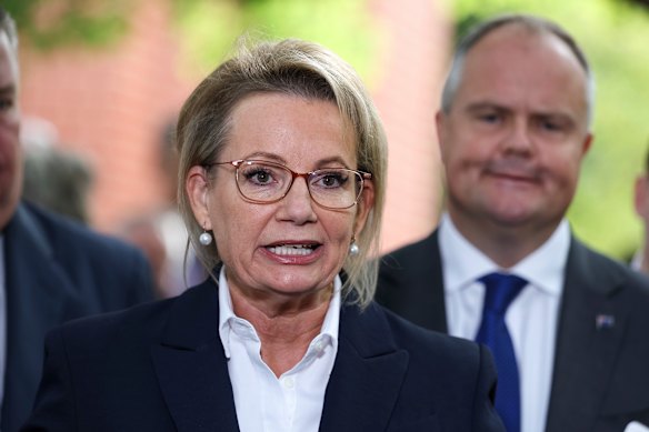 Opposition Leader Sussan Ley on Tuesday morning.