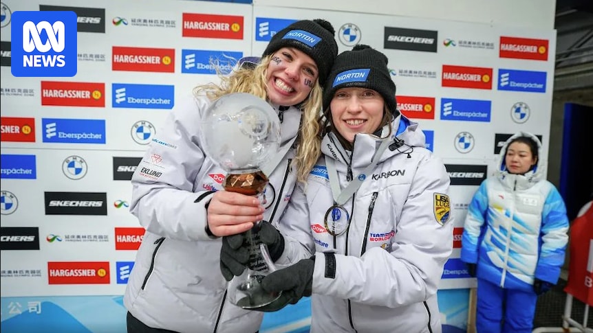 Adelaide's own a medal contender for US in women's double luge at Winter Olympics