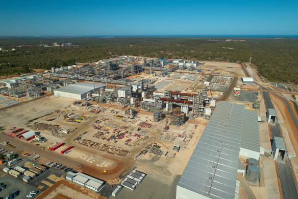 The Albemarle lithium hydroxide plant at Kemerton in WA has has been placed into care and maintenance.