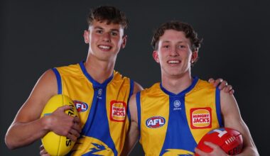 West Coast top draftees Cooper Duff-Tytler and Willem Duursma on adjusting to life at the Eagles