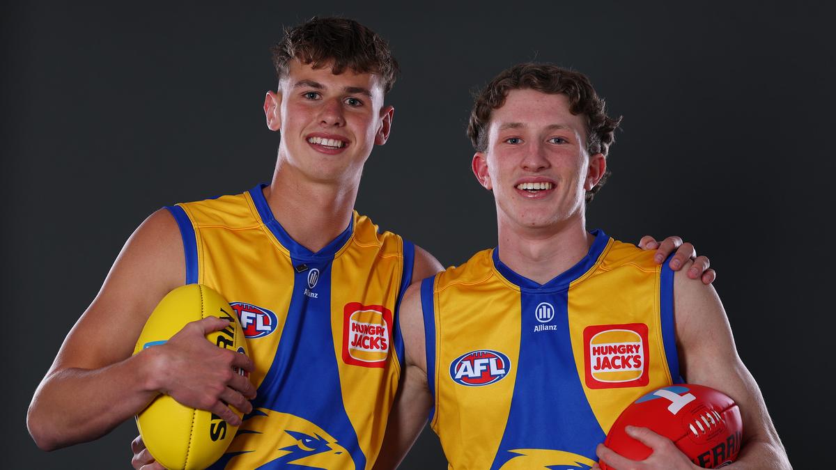 West Coast top draftees Cooper Duff-Tytler and Willem Duursma on adjusting to life at the Eagles