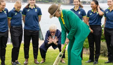 Governor-General hosts Australia and India women’s cricket teams ahead of Sydney match