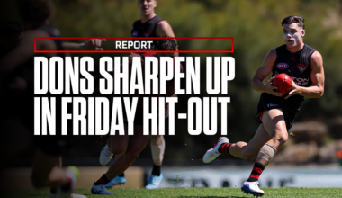 Dons sharpen up in Friday hit-out