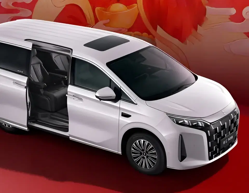 BYD revealed Linghui M9 MPV official images for the ride-hailing market
