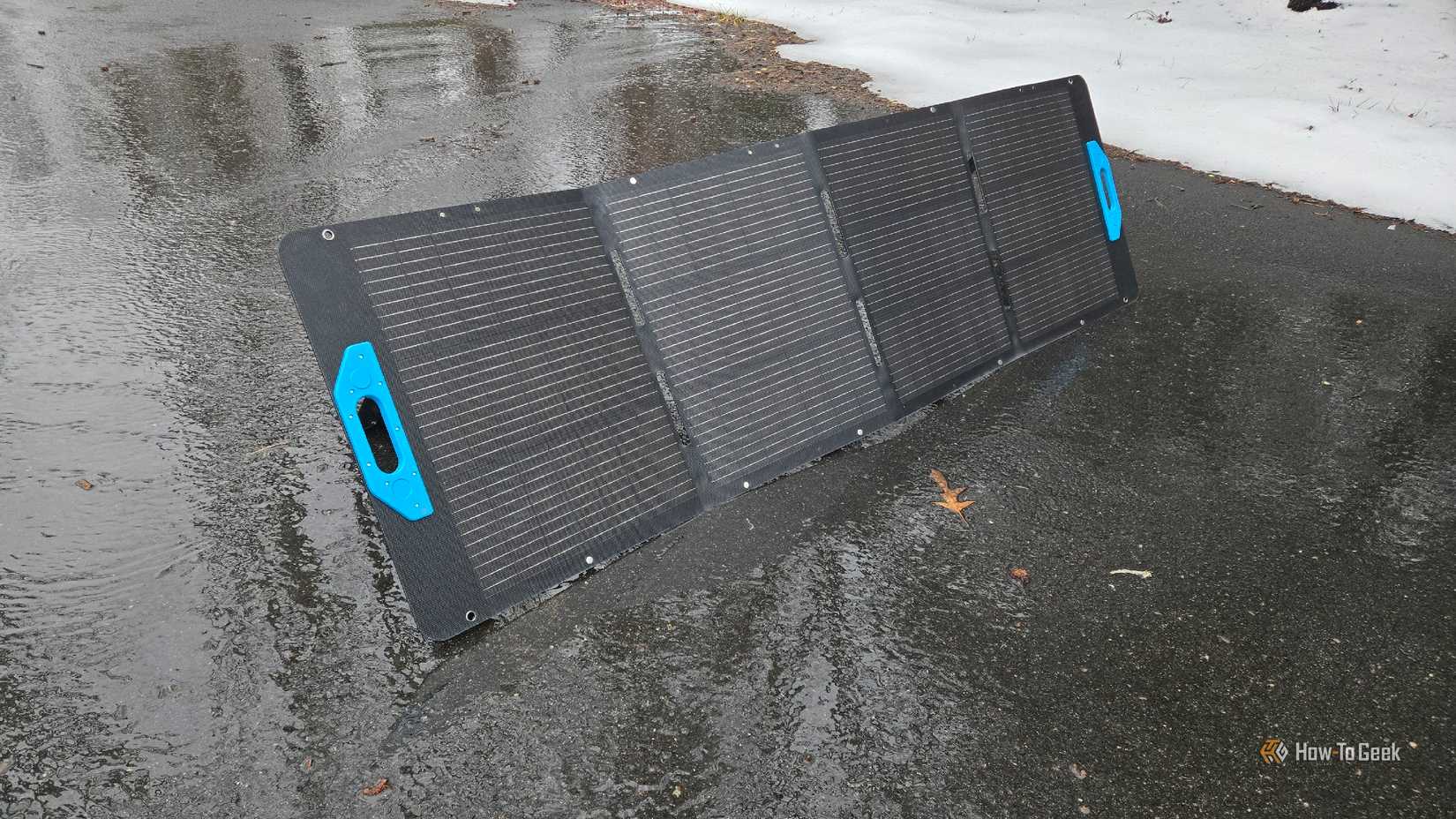 An Anker PS200 200w solar panel.