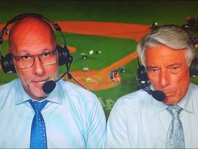 Dan Shulman (left) and Buck Martinez