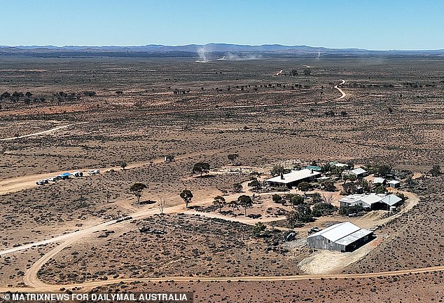 Gus went missing form his family's sprawling sheep property in the middle of nowhere in outback South Australia, nearly 200 miles north of Adelaide