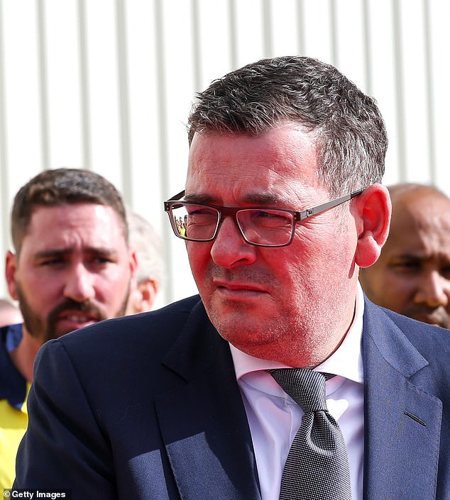 Andrews is loved by some in Victoria and loathed by many (pictured in 2024) over his polarising Covid leadership