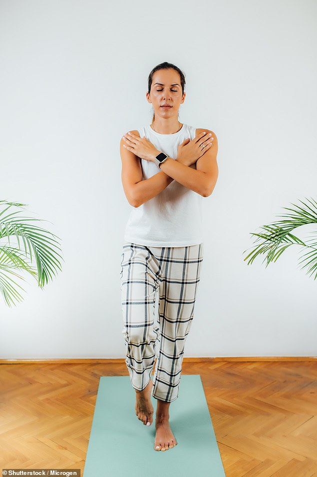 One leg standing ability can be improved and strengthened through exercise and specific balance challenges - like standing on one leg with your eyes closed