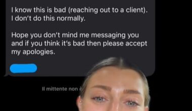 Sabrina Renda (pictured) alleges she felt 'deeply disturbed' by a text message she received from the owner of a popular restaurant in Melbourne