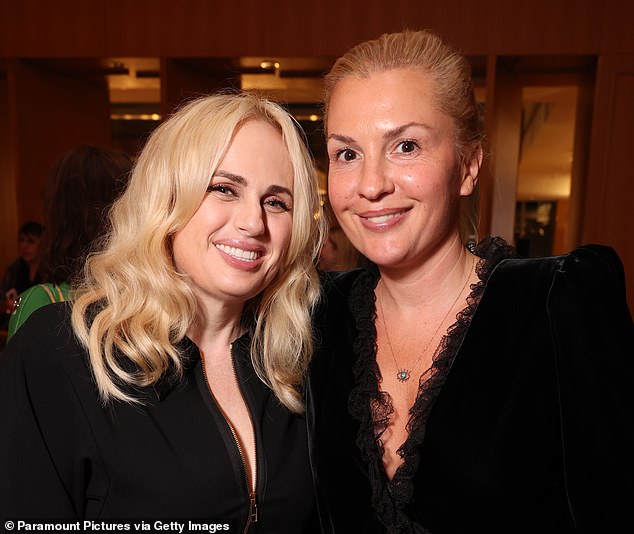 Meanwhile Rebel Wilson, 45, honoured pregnant wife Ramona Agruma, who is expecting the couple's second child