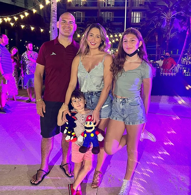 The former heavyweight champion is now back home with his wife and two children after being released on parole Sunday