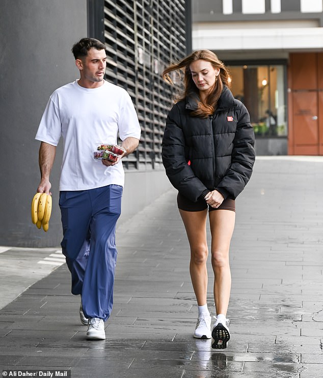 'I just don't think she was in the right place for a new relationship to form,' Chris said back in November. (Both pictured in August)