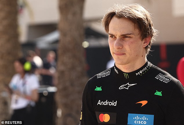 The Aussie driver (pictured) finished third in the World Drivers Championship