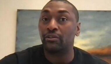 Metta Sandiford-Artest claims he cannot travel to Australia due to fallout from the infamous Malice at the Palace