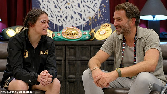 Matchroom and Hearn also represent undisputed lightweight champion Katie Taylor